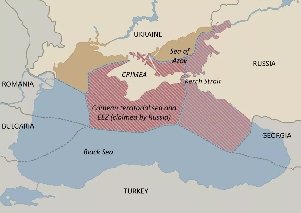 Ukraine v. Russia: Passage through Kerch Strait and the Sea of Azov -  Völkerrechtsblog